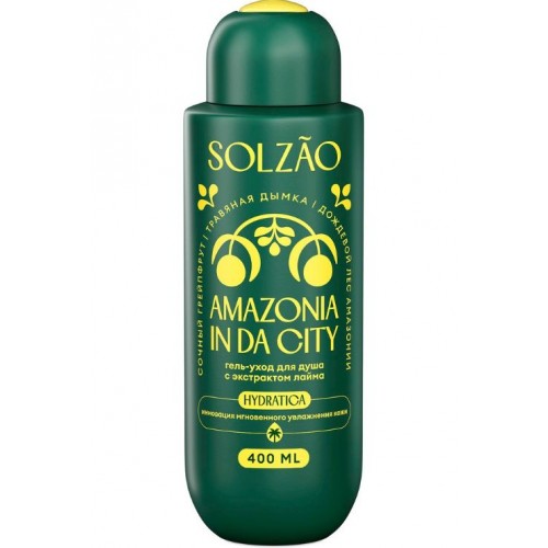 Solzao гель-уход для душа 400мл Amazonia In Da City